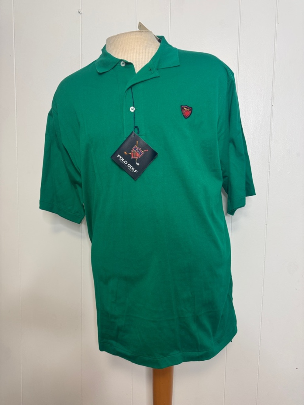 Polo golf Ralph Lauren green polo shirt. Men's XXL NWT.
